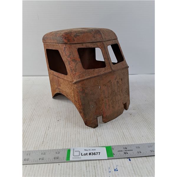 Old Pressed Tin Toy Truck Cab