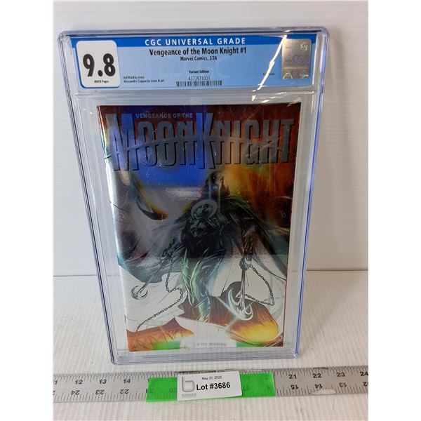 CGC Framed Vengeance of the Moonknight Comic