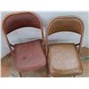 Image 2 : *(2) Padded Folding Chairs, Rubbermaid Floor & Carpet Sweeper, Cannot Ship