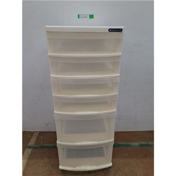 *Gracious Living Rolling Storage Cart 16" x 13" 35" Tall, Cannot Ship