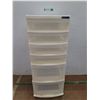 Image 1 : *Gracious Living Rolling Storage Cart 16" x 13" 35" Tall, Cannot Ship