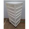Image 3 : *Gracious Living Rolling Storage Cart 16" x 13" 35" Tall, Cannot Ship