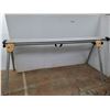 Image 1 : * Collapsible Dewalt Miter Saw Stand 69.5" Long x 5" Wide x 32" Tall, Cannot Ship