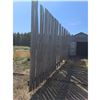 Image 1 : (2x bid price) 30' x 10' Free Standing Wind Breaks with 16' Wide Leg bases