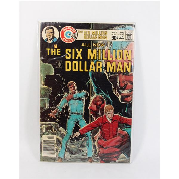 CHARLTON COMICS GROUP SIX MILLION DOLLAR MAN