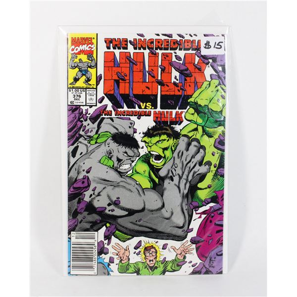 MARVEL INCREDIBLE HULK #376