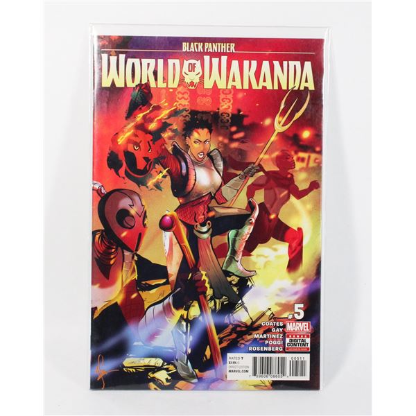 MARVEL BLACK PANTHER WORLD OF WAKANDA #5