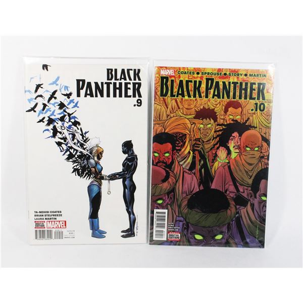 MARVEL BLACK PANTHER #9 &10 FIRST PRINT