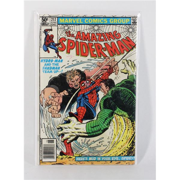 MARVEL THE AMAZING SPIDER-MAN #217