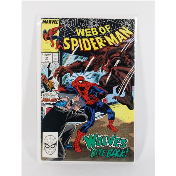 MARVEL WEB OF SPIDER-MAN #51