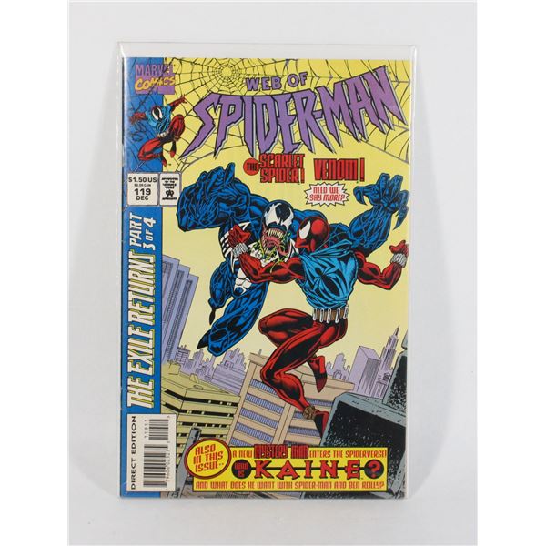 MARVEL WEB OF SPIDER-MAN #119