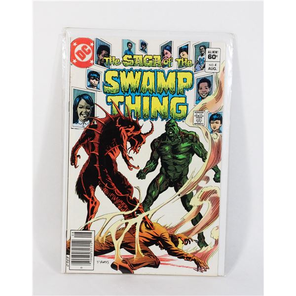 DC SAGA OF THE SWAMP THING #4 (1982)