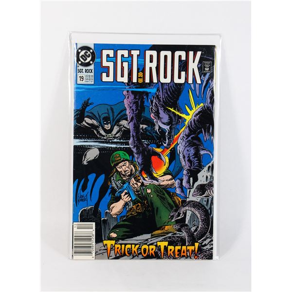 DC SGT. ROCK #19 (1991) (FEAT. BATMAN)