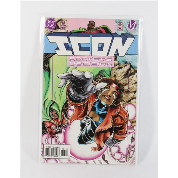 DC / MILESTONE ICON - ROCKET'S DECISION #7 (1993)
