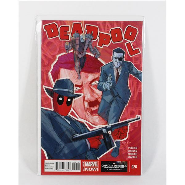 MARVEL DEADPOOL #26 (2014) (HITLER COVER)