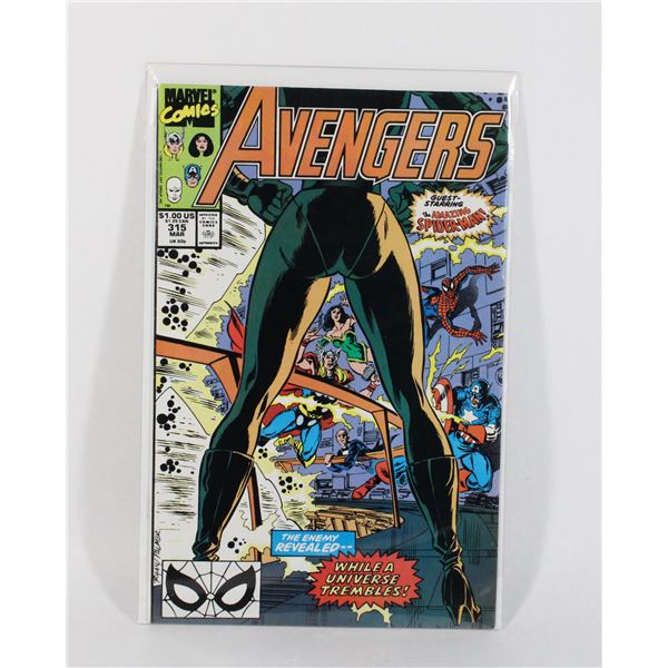 MARVEL AVENGERS #315 (1990) (FEAT. SPIDER-MAN)