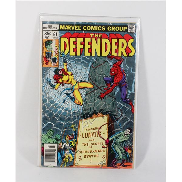 MARVEL THE DEFENDERS #61 (1978) (FEAT. SPIDER-MAN)