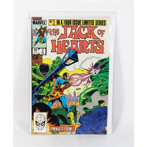 MARVEL JACK OF HEARTS #1