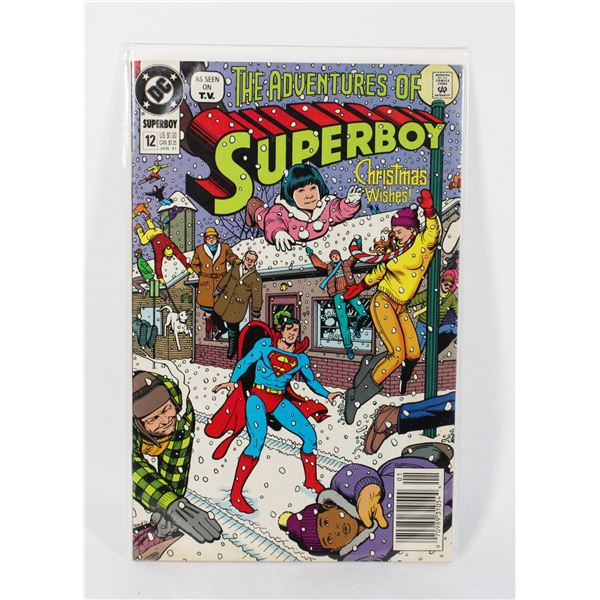 DC THE ADVENTURES OF SUPERBOY #12 (1991)