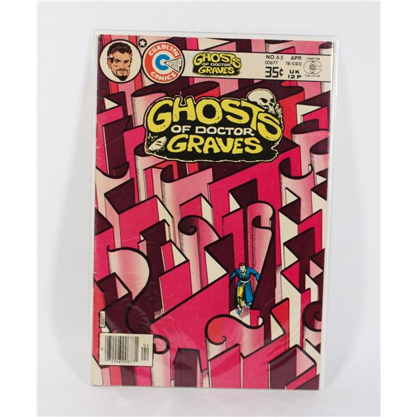 CHARLTON COMICS GROUP MANY GHOSTS OF DOCTOR GRAVES