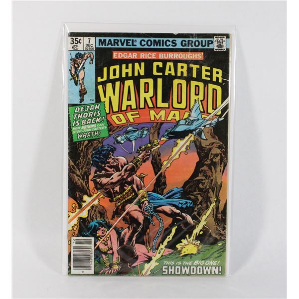 MARVEL JOHN CARTER, WARLORD OF MARS #7(1977)
