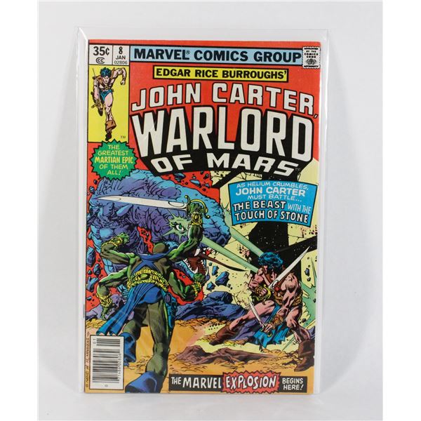 MARVEL JOHN CARTER, WARLORD OF MARS #8 (1977)