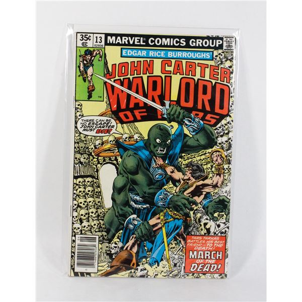 MARVEL JOHN CARTER, WARLORD OF MARS #13 (1978)