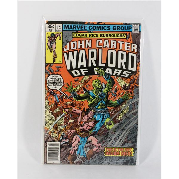 MARVEL JOHN CARTER, WARLORD OF MARS #14 (1978)