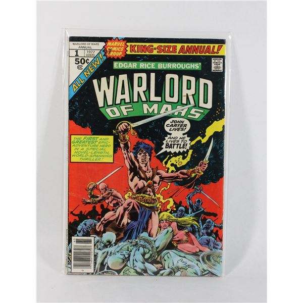 MARVEL JOHN CARTER, WARLORD OF MARS ANNUAL #1
