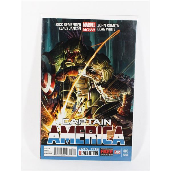 MARVEL NOW! CAPTAIN AMERICA #3