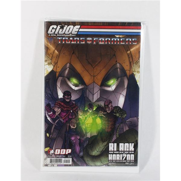 DDP G.I.JOE VS THE TRANSFORMERS BLACK HORIZONE #1