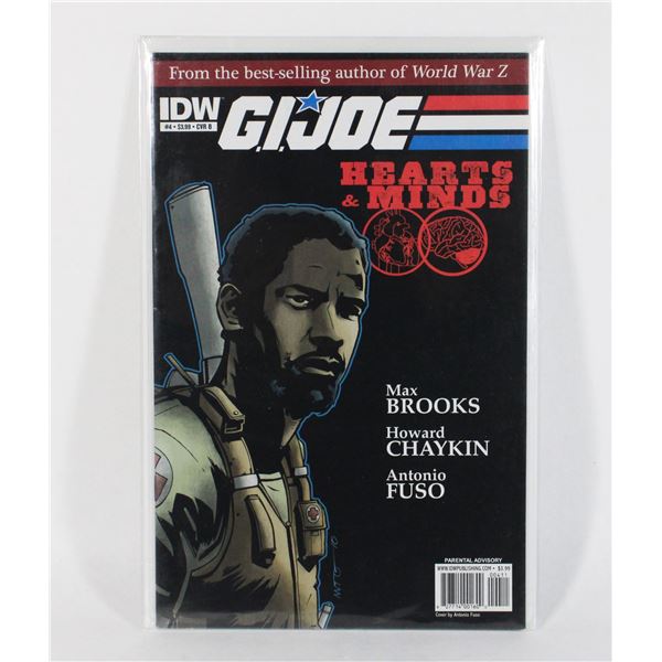 IDW COMICS G.I.JOE #4 HEARTS & MINDS
