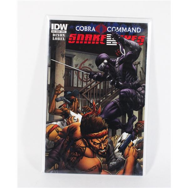 IDW COMICS COBRA COMMAND SNAKE EYES #12