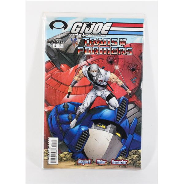 IMAGE COMICS G.I.JOE VS THE TRANSFORMERS #5