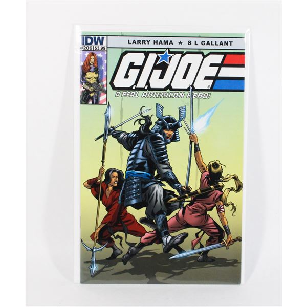 IDW COMICS G.I.JOE A REAL AMERICAN HERO #206