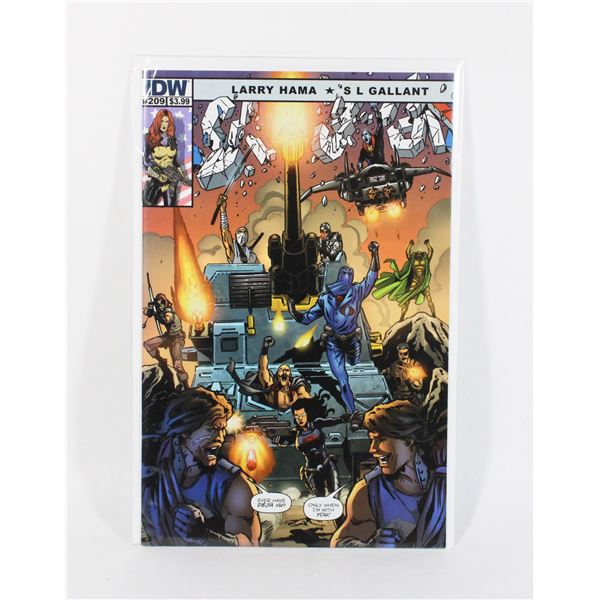IDW COMICS G.I.JOE A REAL AMERICAN HERO #209