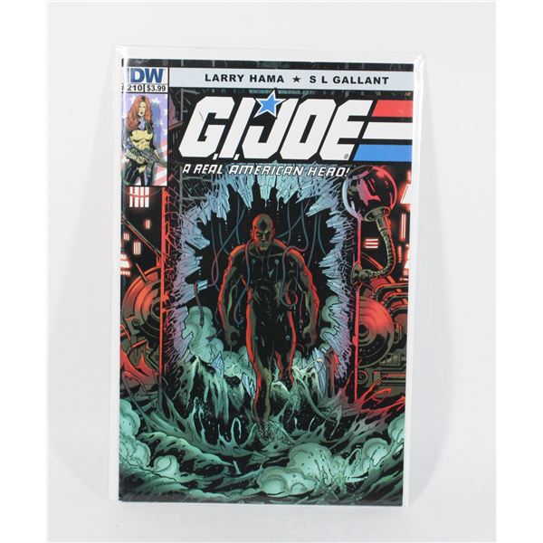 IDW COMICS G.I.JOE A REAL AMERICAN HERO #210