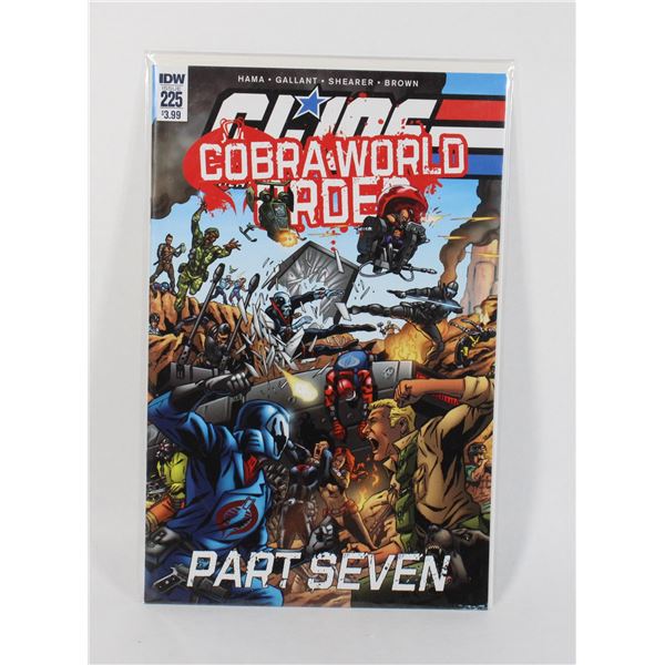 IDW COMICS G.I.JOE A REAL AMERICAN HERO #225