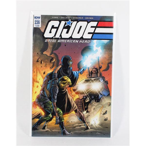 IDW COMICS G.I.JOE A REAL AMERICAN HERO #236