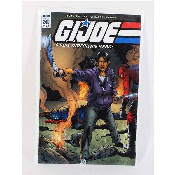 IDW COMICS G.I.JOE A REAL AMERICAN HERO #240