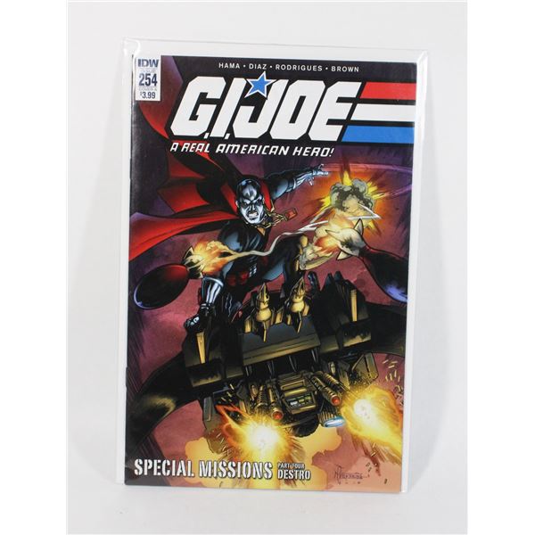 IDW COMICS G.I.JOE A REAL AMERICAN HERO #254