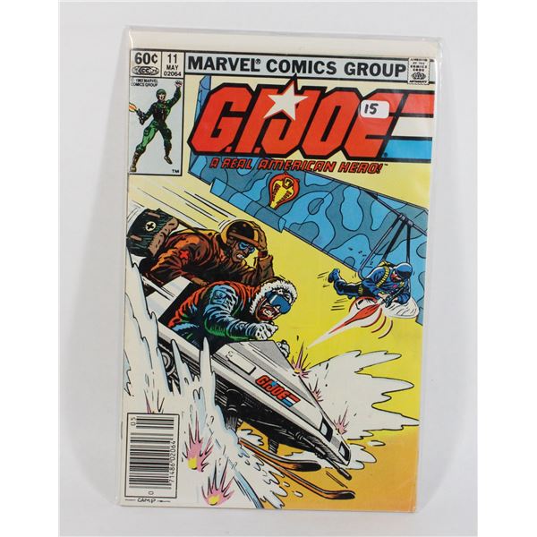 MARVEL COMICS G.I.JOE A REAL AMERICAN HERO #11