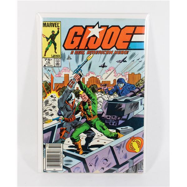 MARVEL COMICS G.I.JOE A REAL AMERICAN HERO #16