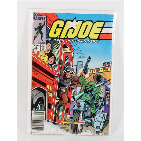 MARVEL COMICS G.I.JOE A REAL AMERICAN HERO #17