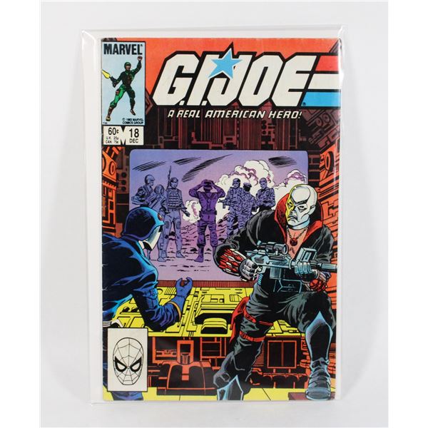 MARVEL COMICS G.I.JOE A REAL AMERICAN HERO #18