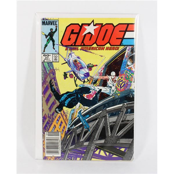 MARVEL COMICS G.I.JOE A REAL AMERICAN HERO #27