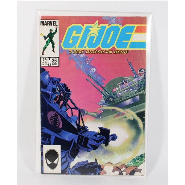 MARVEL COMICS G.I.JOE A REAL AMERICAN HERO #36