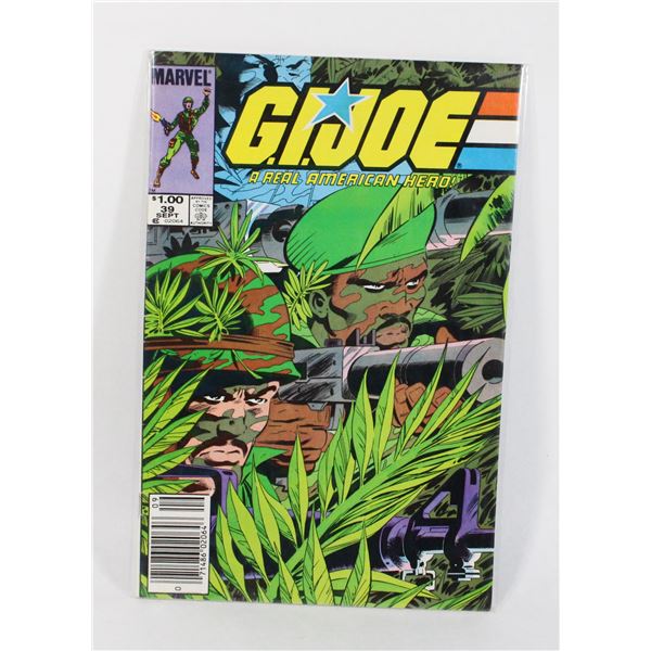 MARVEL COMICS G.I.JOE A REAL AMERICAN HERO #39