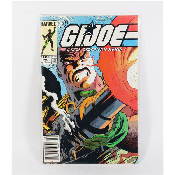 MARVEL G.I.JOE A REAL AMERICAN HERO #40