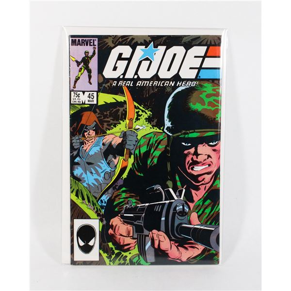 MARVEL COMICS G.I.JOE A REAL AMERICAN HERO #45